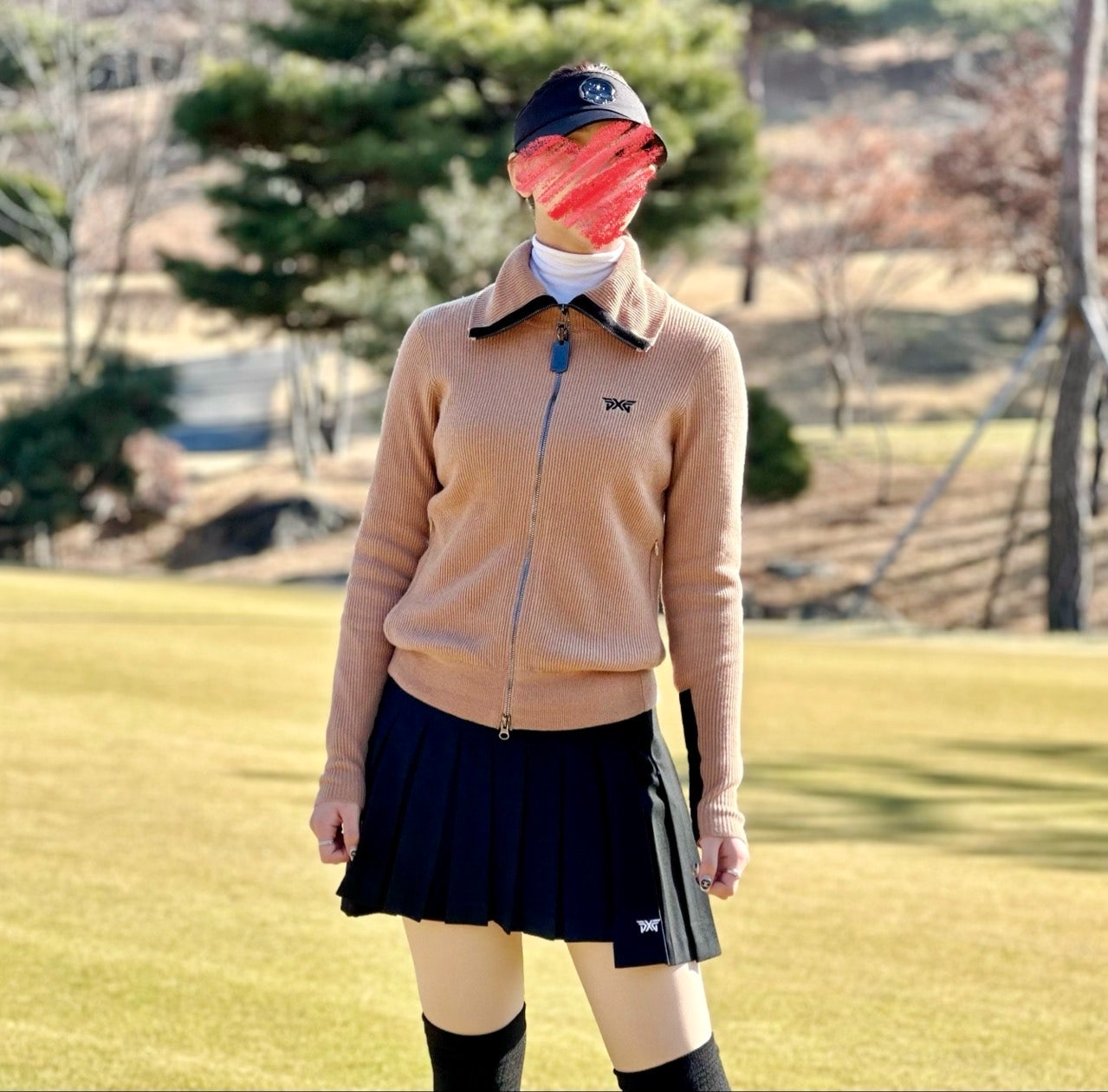 PXG-상의-국내배송 우먼 윈터 니트 방풍 가디건