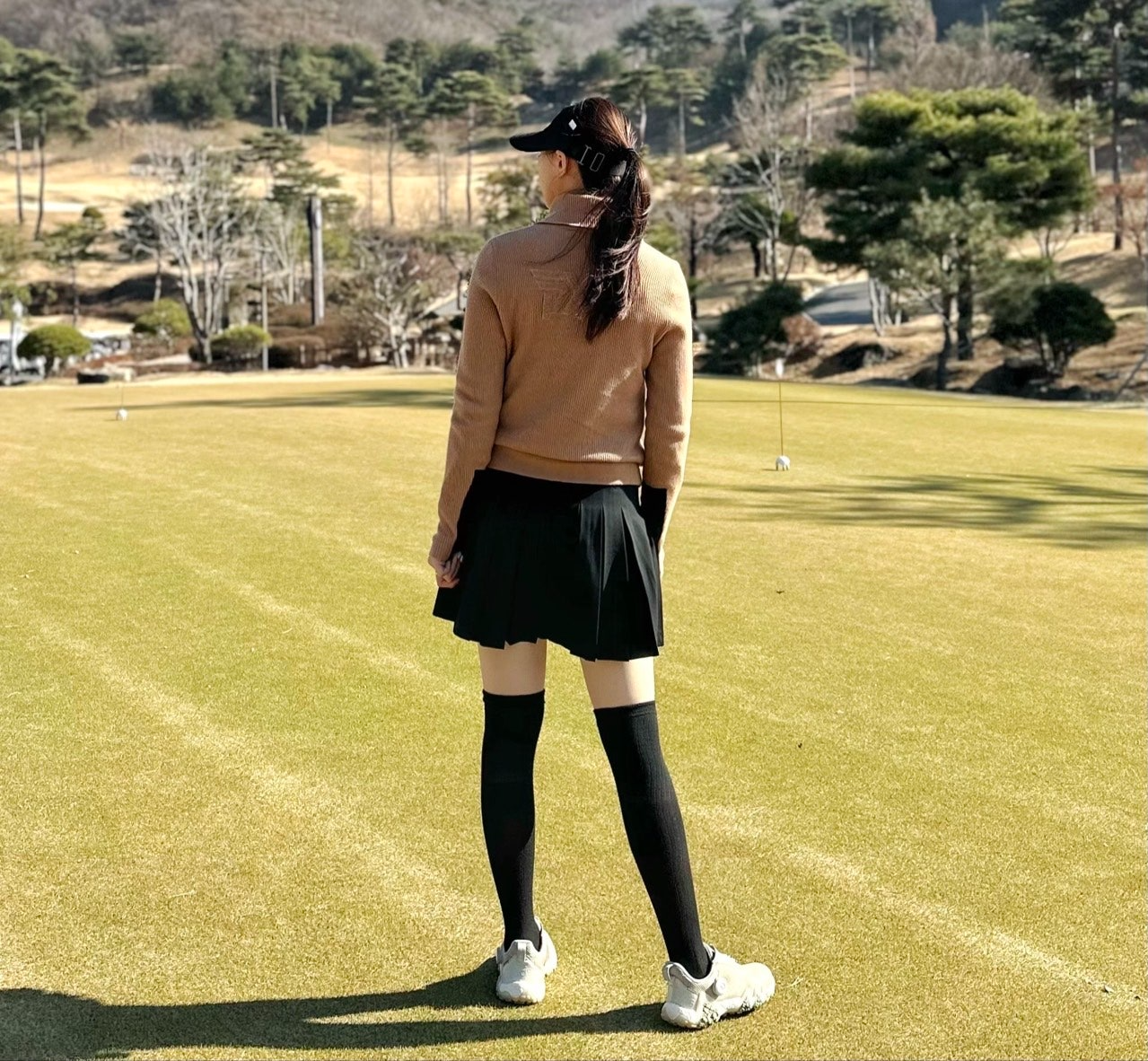 PXG-상의-국내배송 우먼 윈터 니트 방풍 가디건