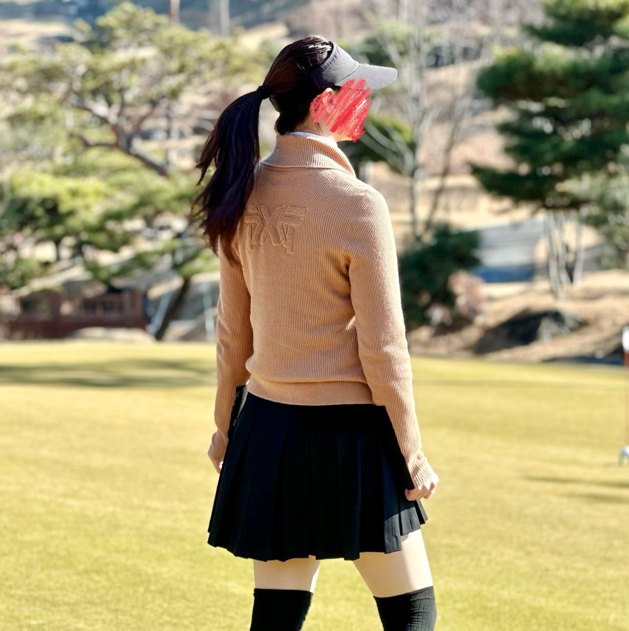 PXG-상의-국내배송 우먼 윈터 니트 방풍 가디건