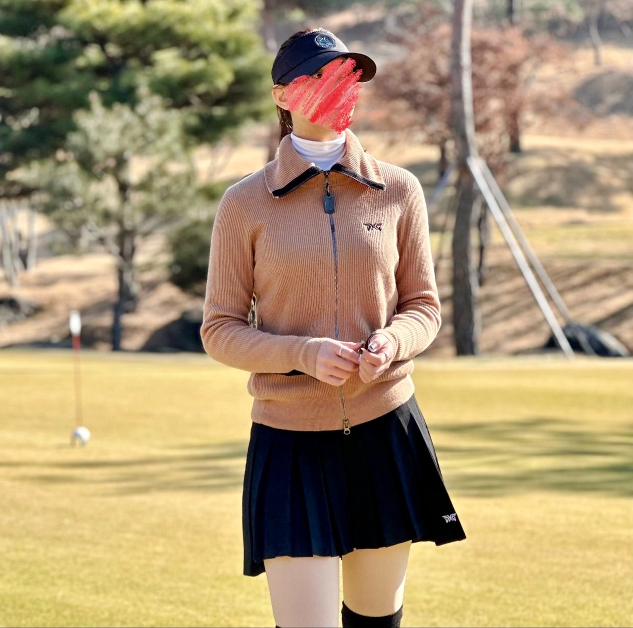 PXG-상의-국내배송 우먼 윈터 니트 방풍 가디건