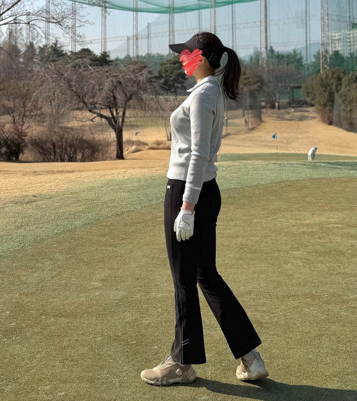 PXG-상의-국내배송 우먼 칼라 넥 스웨터 (WOMEN)