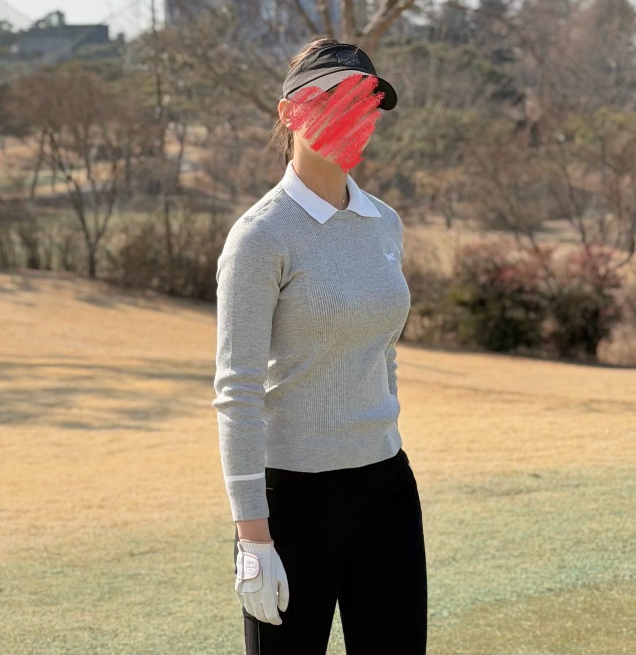 PXG-상의-국내배송 우먼 칼라 넥 스웨터 (WOMEN)