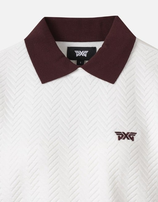 PXG-상의-국내배송 우먼 칼라 포인트 스웨터 (WOMEN)