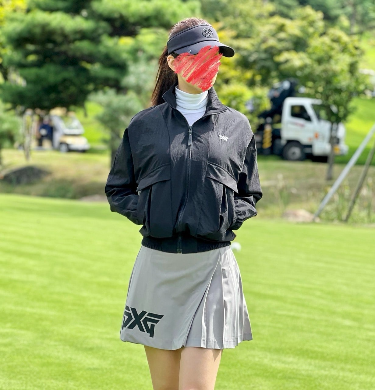 PXG-상의-국내배송 우먼 퍼포먼스 우븐 자켓 (WOMAN)