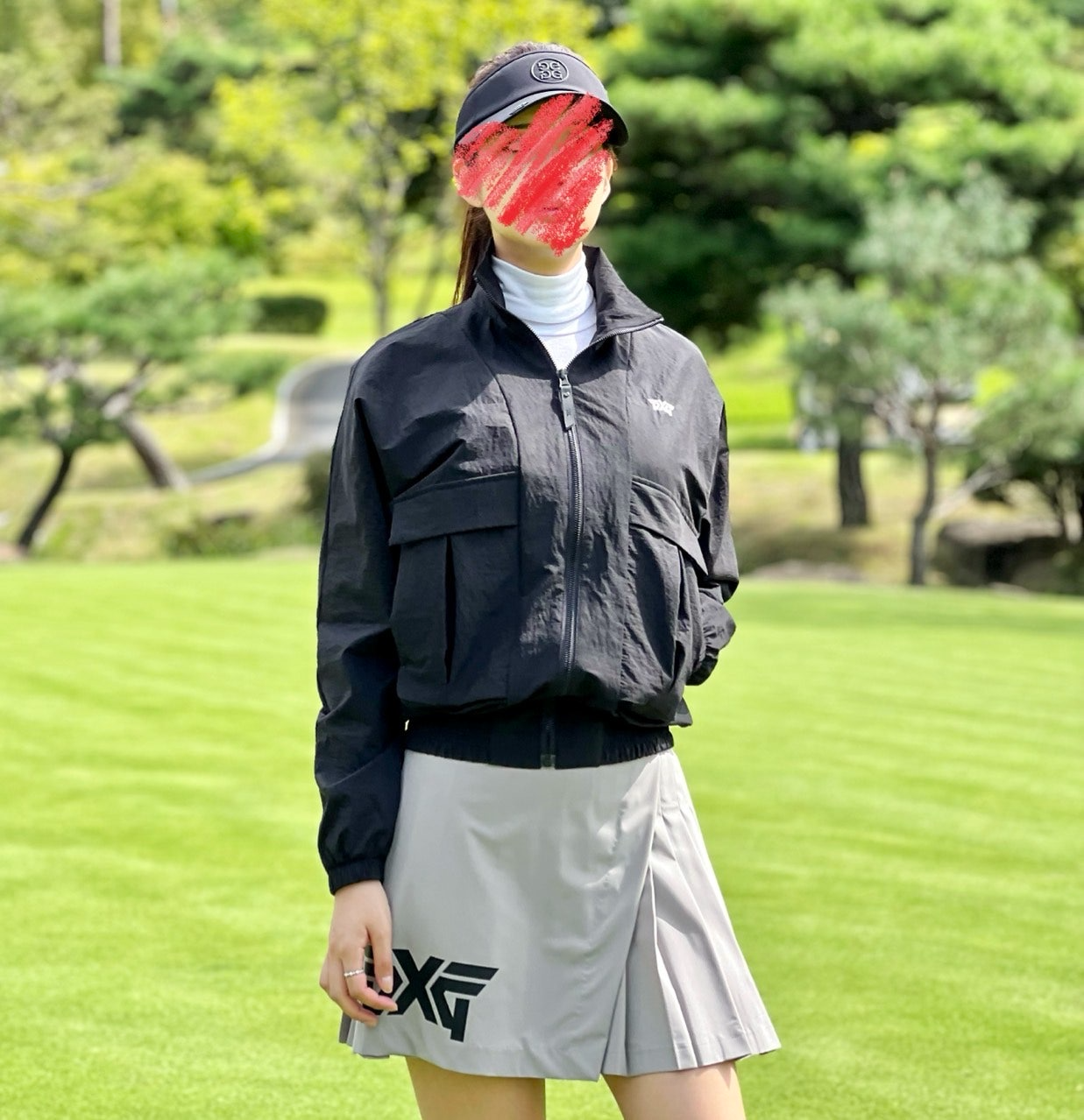 PXG-상의-국내배송 우먼 퍼포먼스 우븐 자켓 (WOMAN)