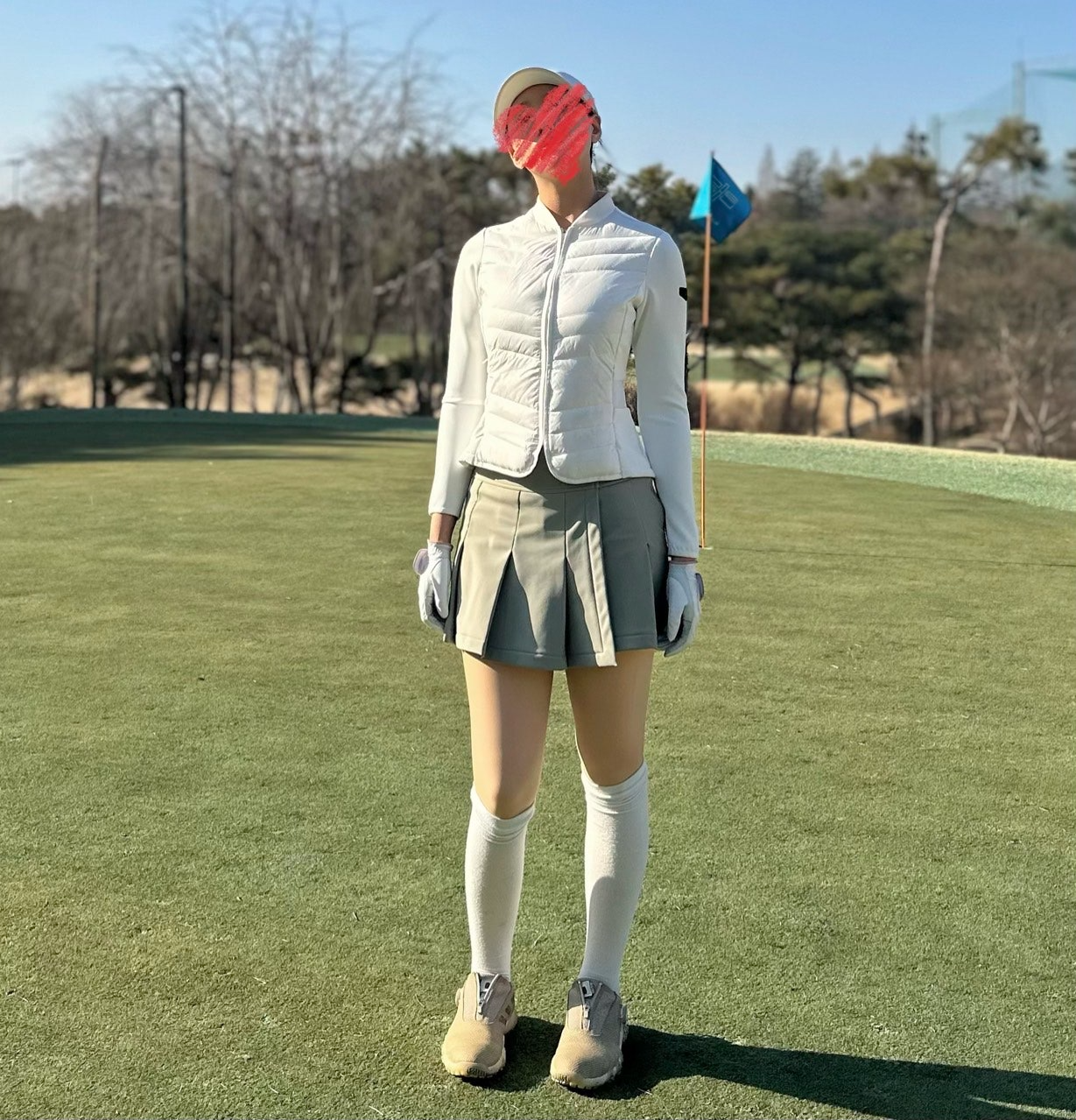 PXG-상의-국내배송 우먼 하이브리드 다운 자켓 (WOMEN)