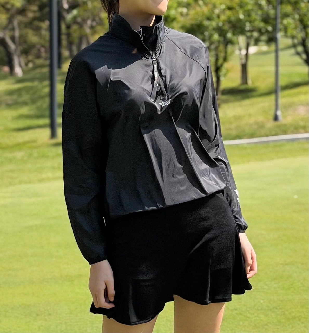 PXG-상의-국내배송 우먼 하이 넥 아노락 자켓 (WOMEN)