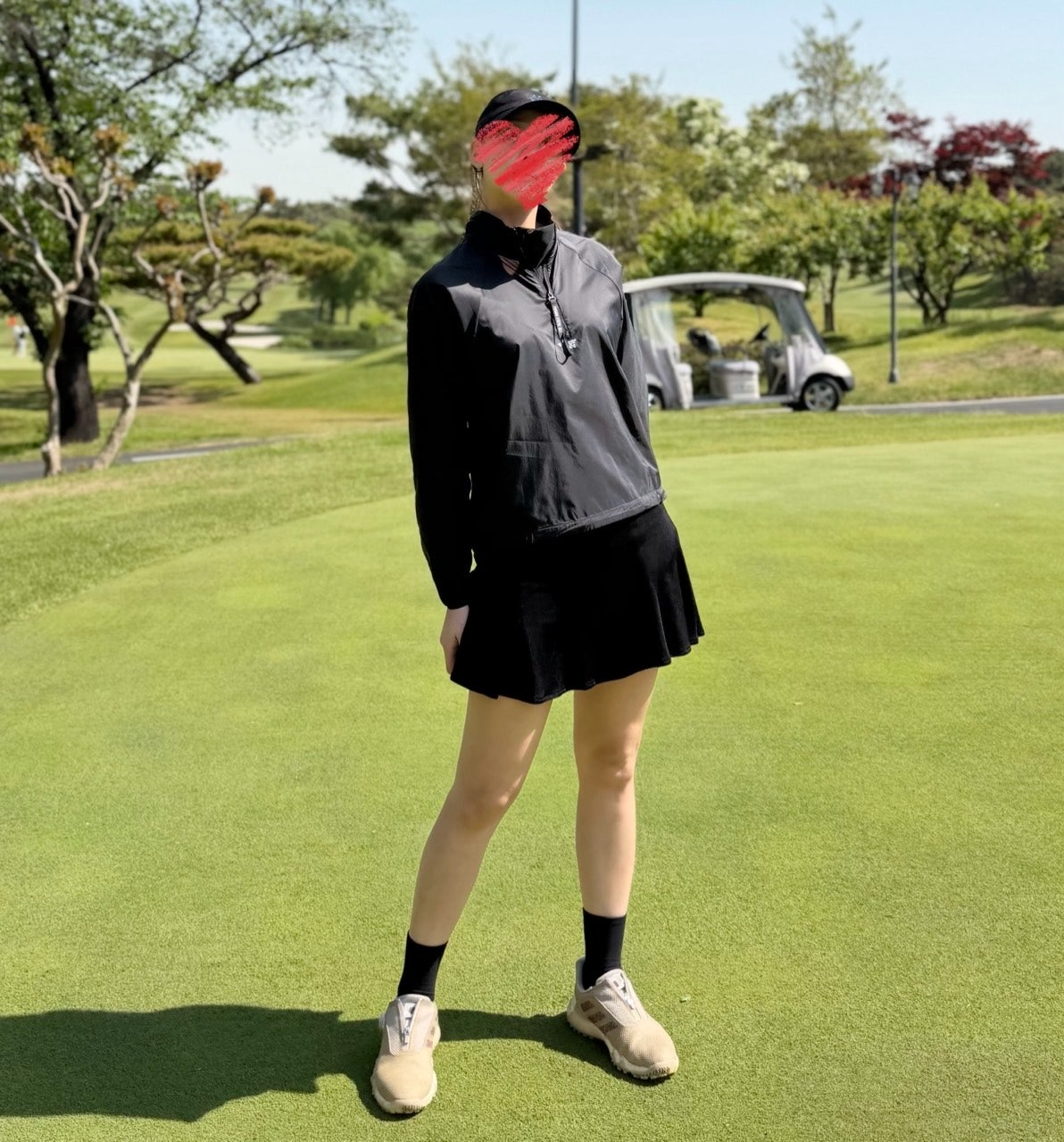 PXG-상의-국내배송 우먼 하이 넥 아노락 자켓 (WOMEN)
