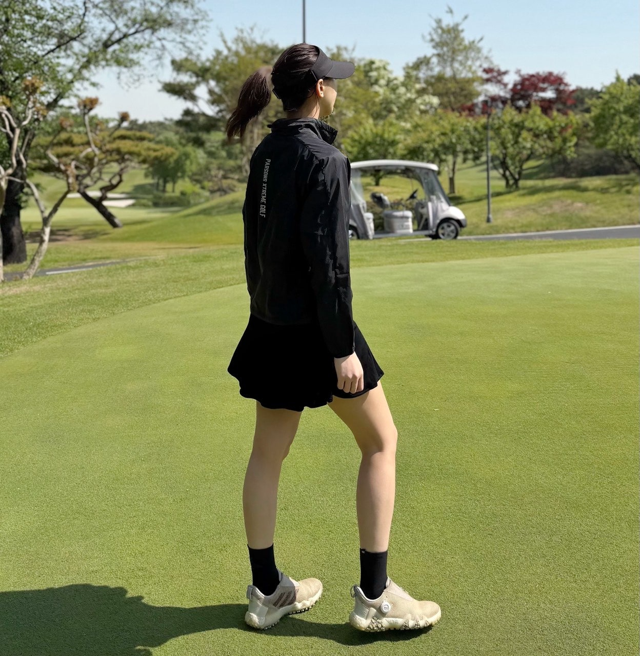 PXG-상의-국내배송 우먼 하이 넥 아노락 자켓 (WOMEN)