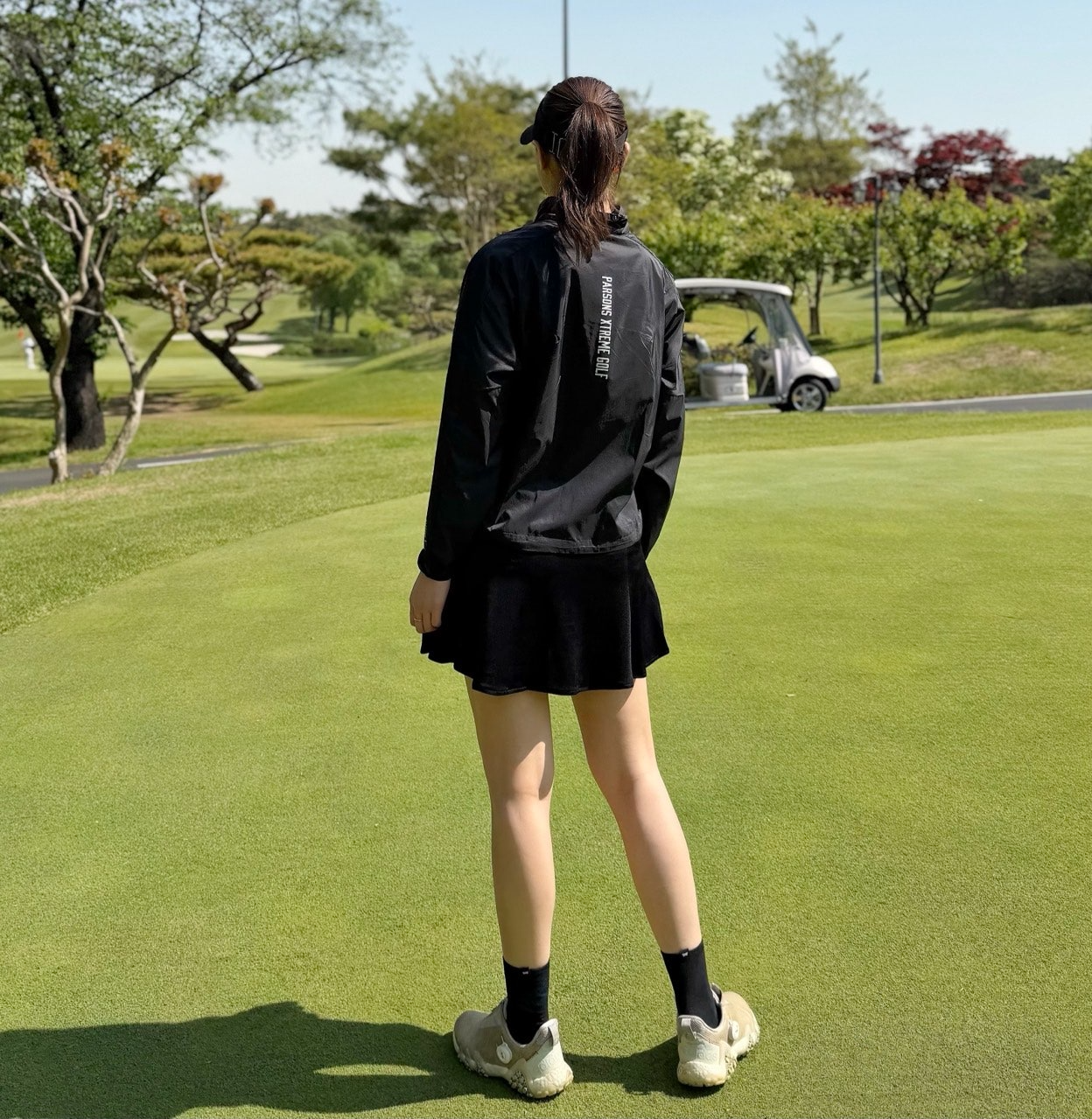 PXG-상의-국내배송 우먼 하이 넥 아노락 자켓 (WOMEN)