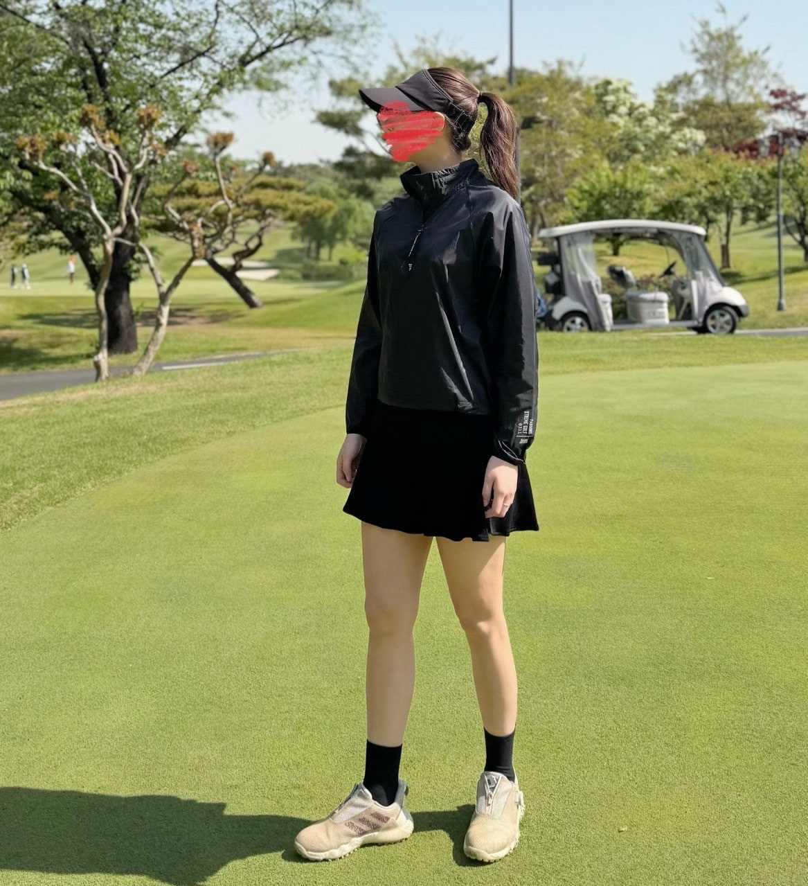 PXG-상의-국내배송 우먼 하이 넥 아노락 자켓 (WOMEN)