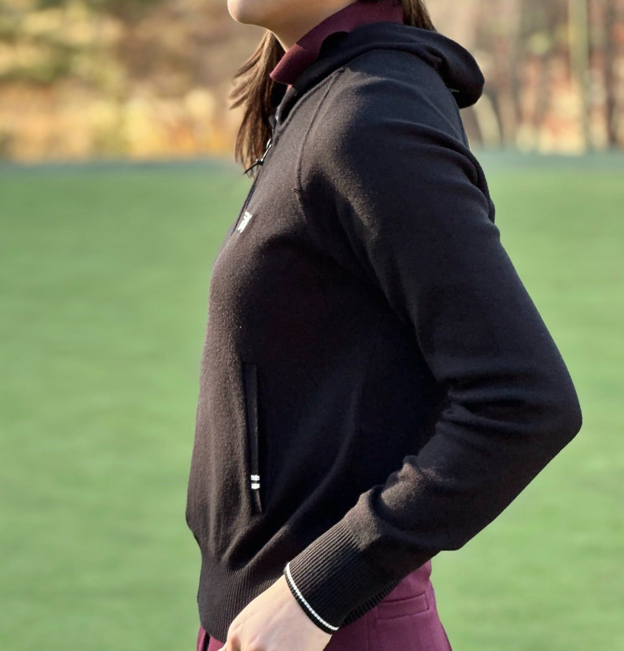 PXG-상의-국내배송 우먼 후디 스웨터 가디건 (WOMEN)