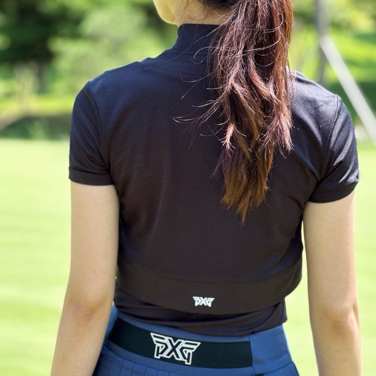 PXG-상의-국내배송 우먼 2-IN-1 하이넥 슬리브리스 (WOMEN)