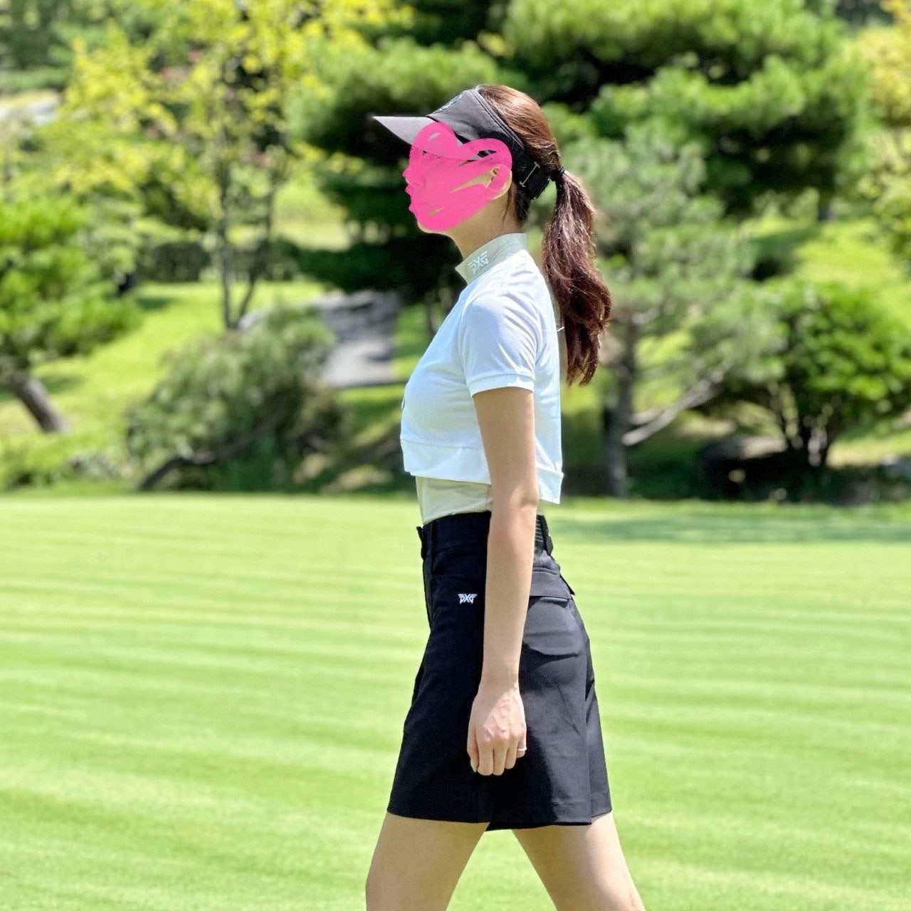 PXG-상의-국내배송 우먼 2-IN-1 하이넥 슬리브리스 (WOMEN)