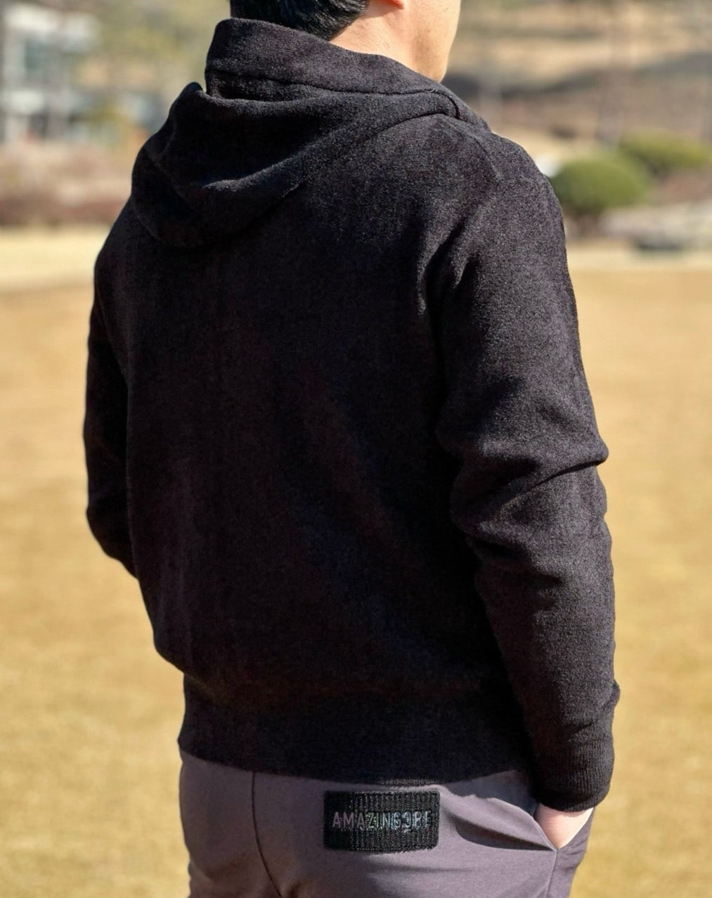 지포어-상의-국내배송 웰더 심 실링 스웨터 자켓 (MAN)