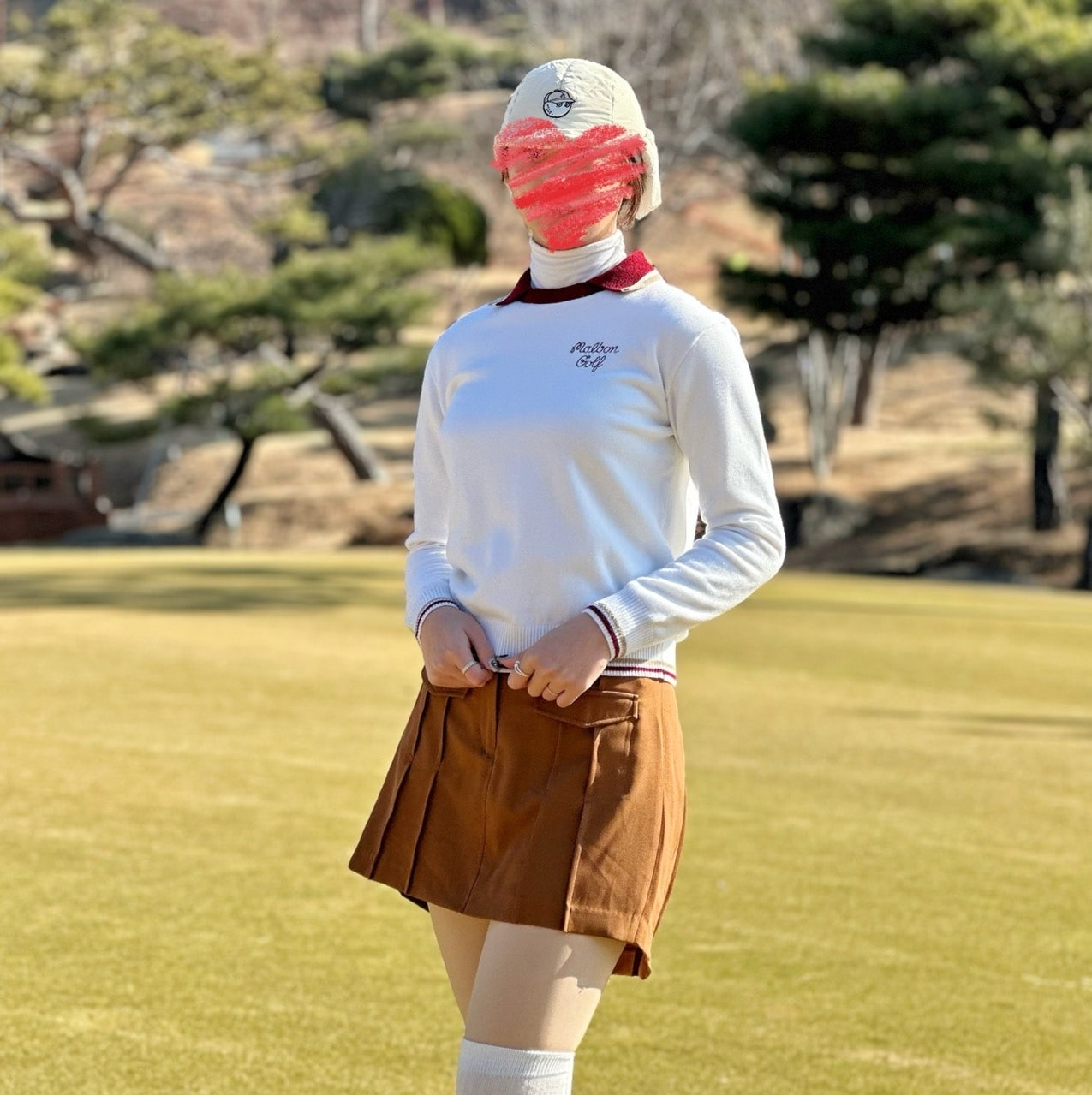 말본-상의-국내배송 위자드 버킷 스웨터(WOMEN)