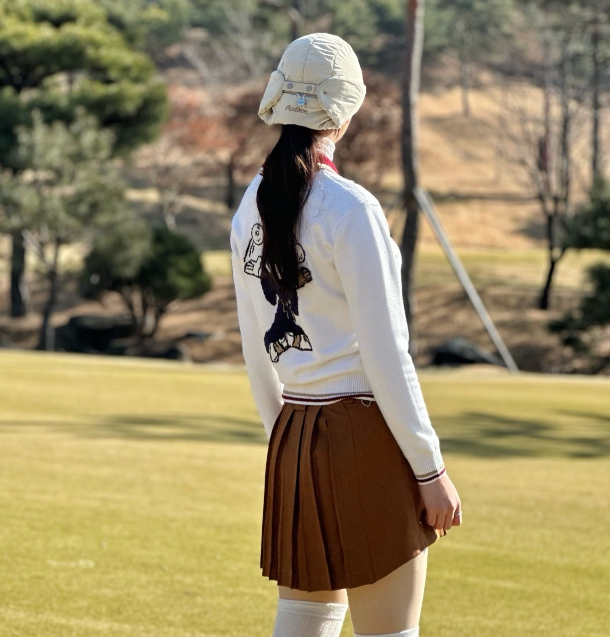 말본-상의-국내배송 위자드 버킷 스웨터(WOMEN)