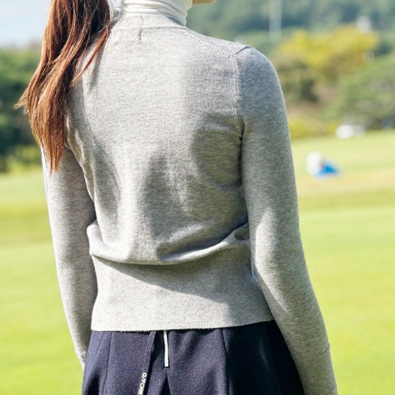 지포어-상의-국내배송 캐시미어 가디건 (WOMAN)