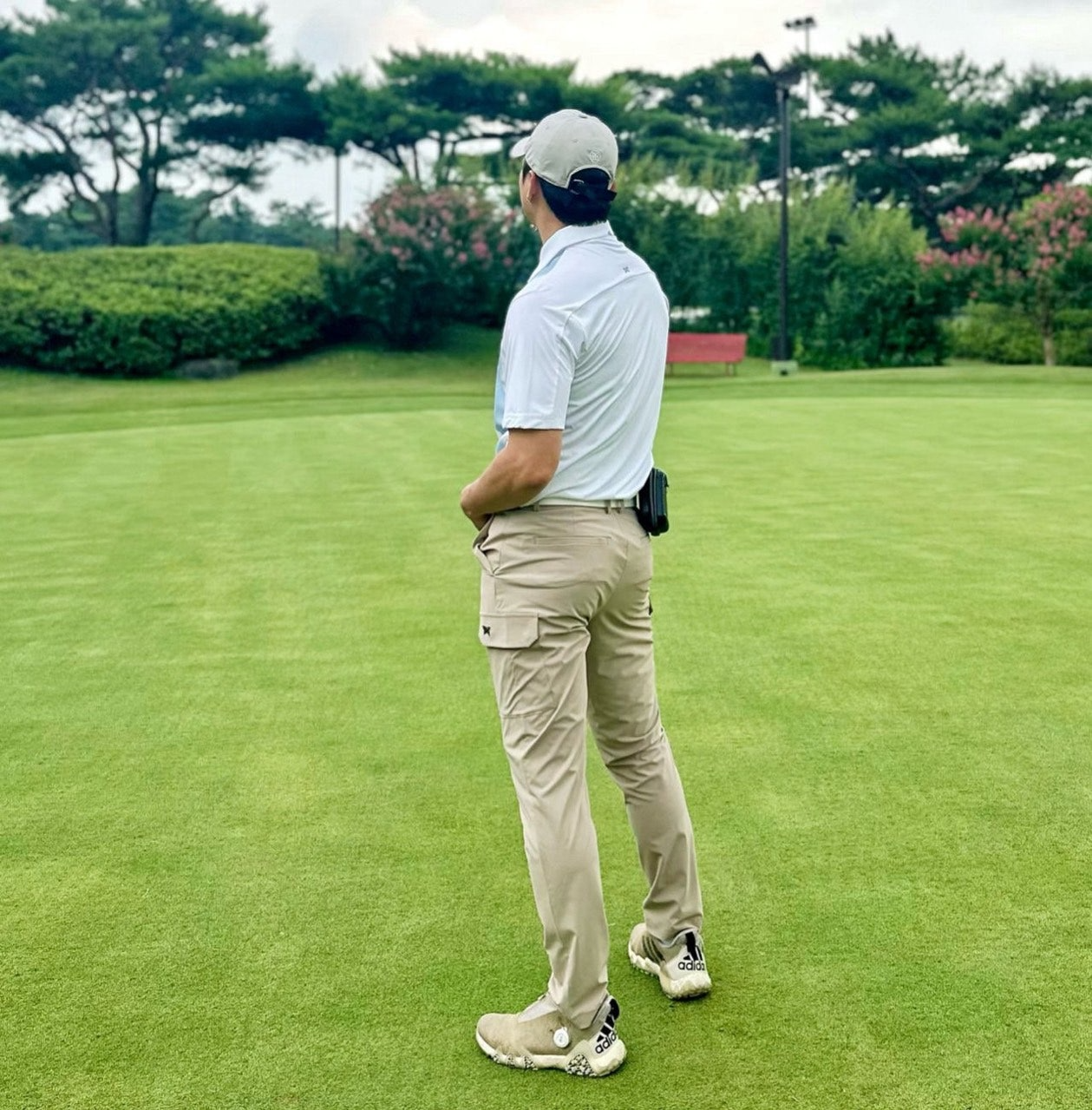 PXG-상의-국내배송 컬러블럭 원포인트 카라 반팔 티셔츠 (MAN)