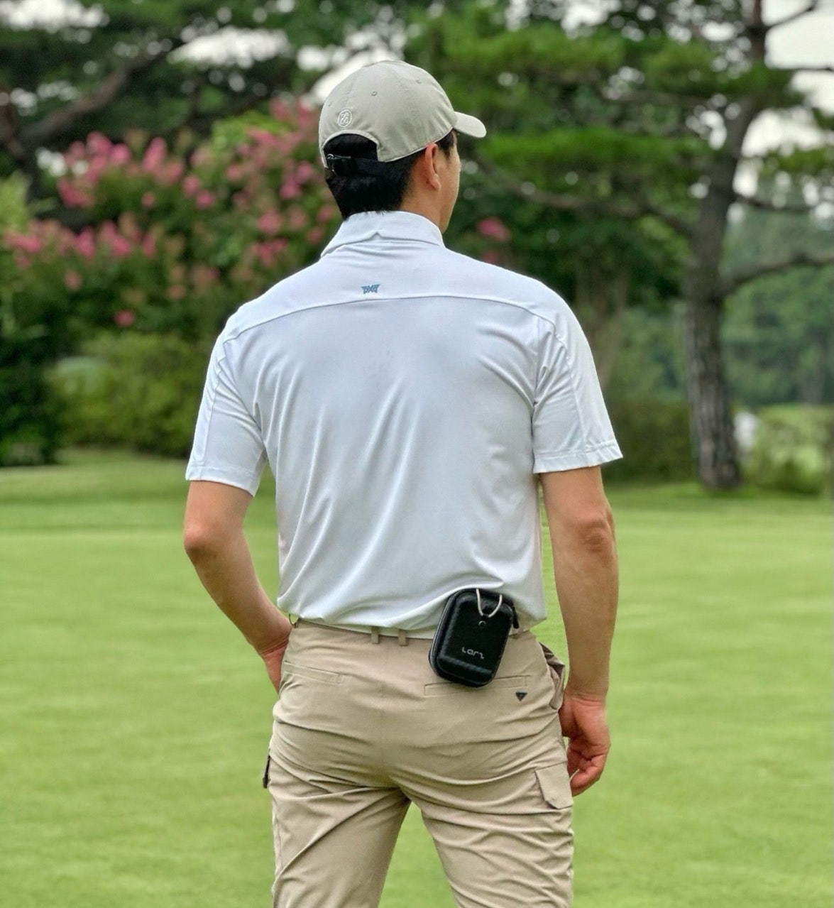 PXG-상의-국내배송 컬러블럭 원포인트 카라 반팔 티셔츠 (MAN)