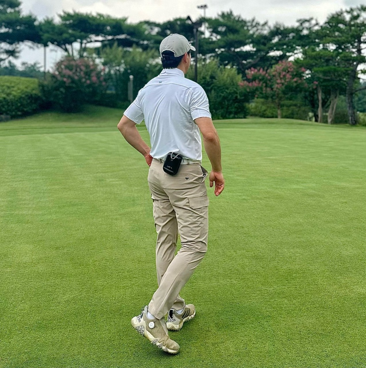 PXG-상의-국내배송 컬러블럭 원포인트 카라 반팔 티셔츠 (MAN)