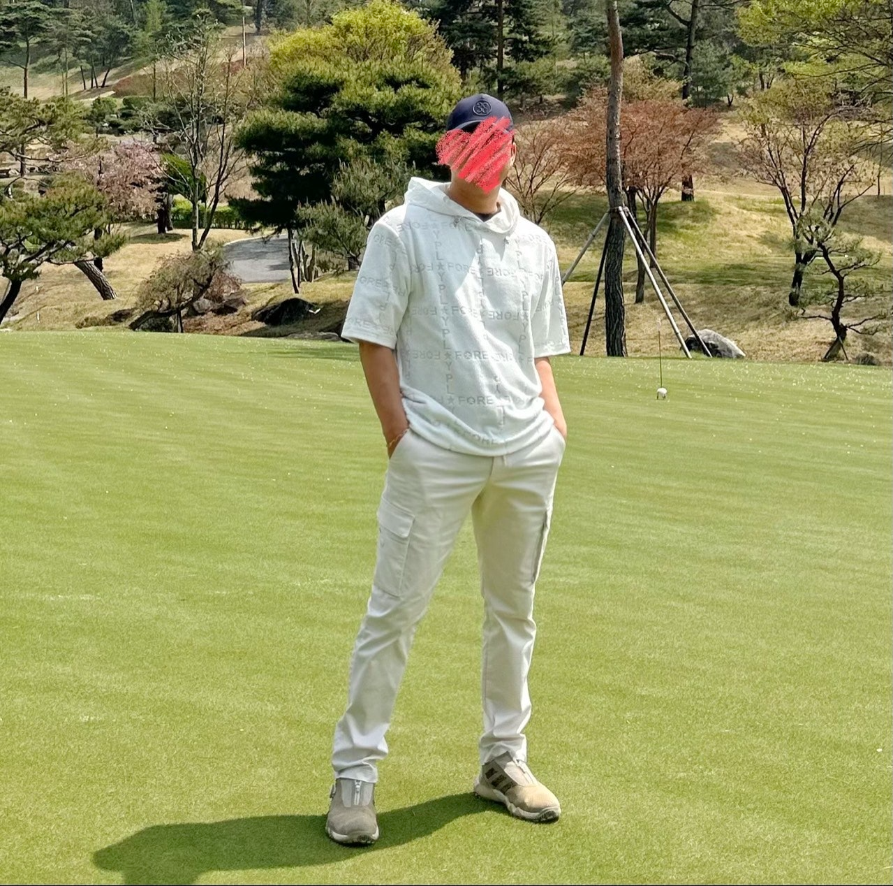 지포어-상의-국내배송 테리 자카드 후디 (MAN)
