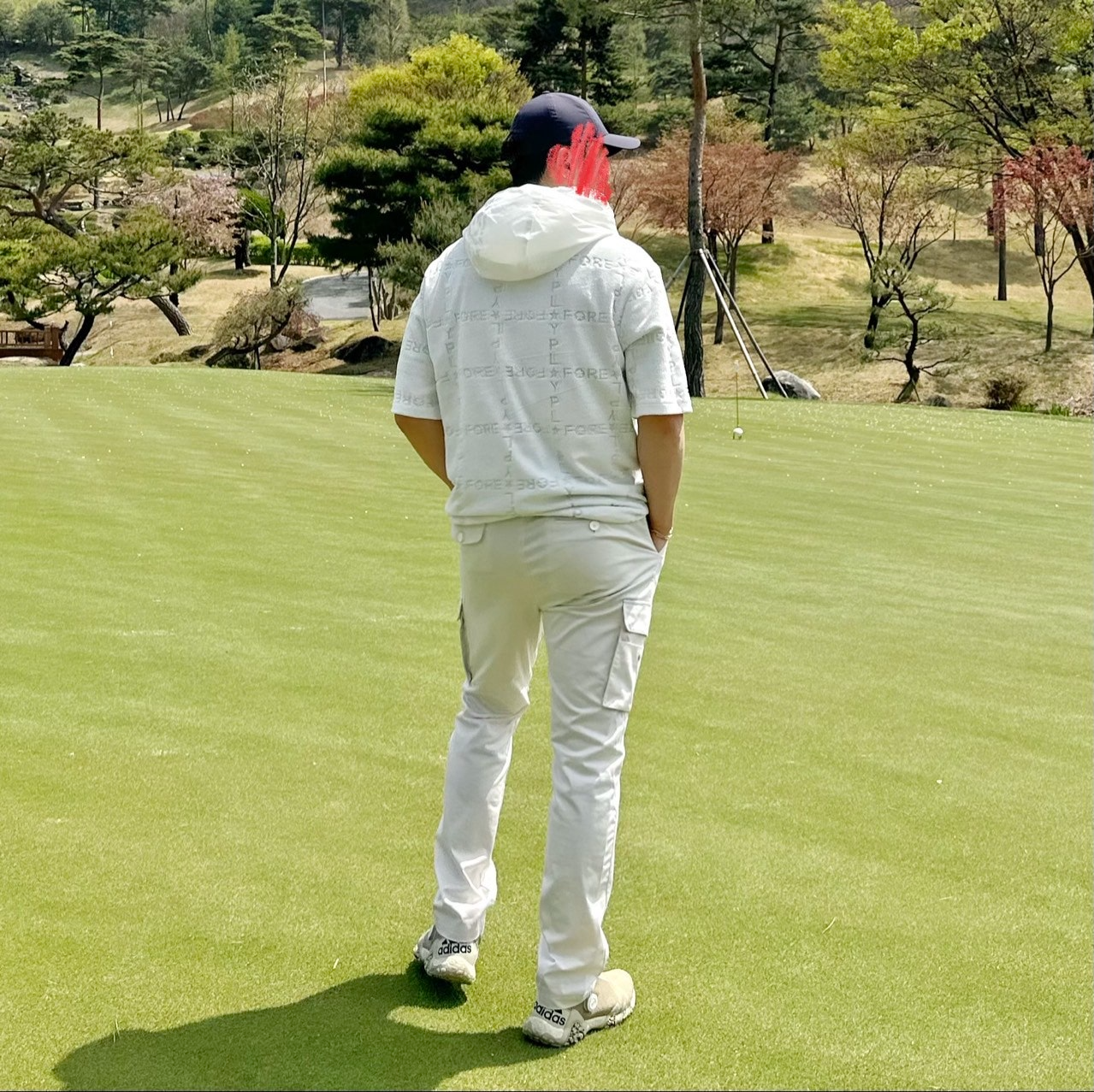 지포어-상의-국내배송 테리 자카드 후디 (MAN)