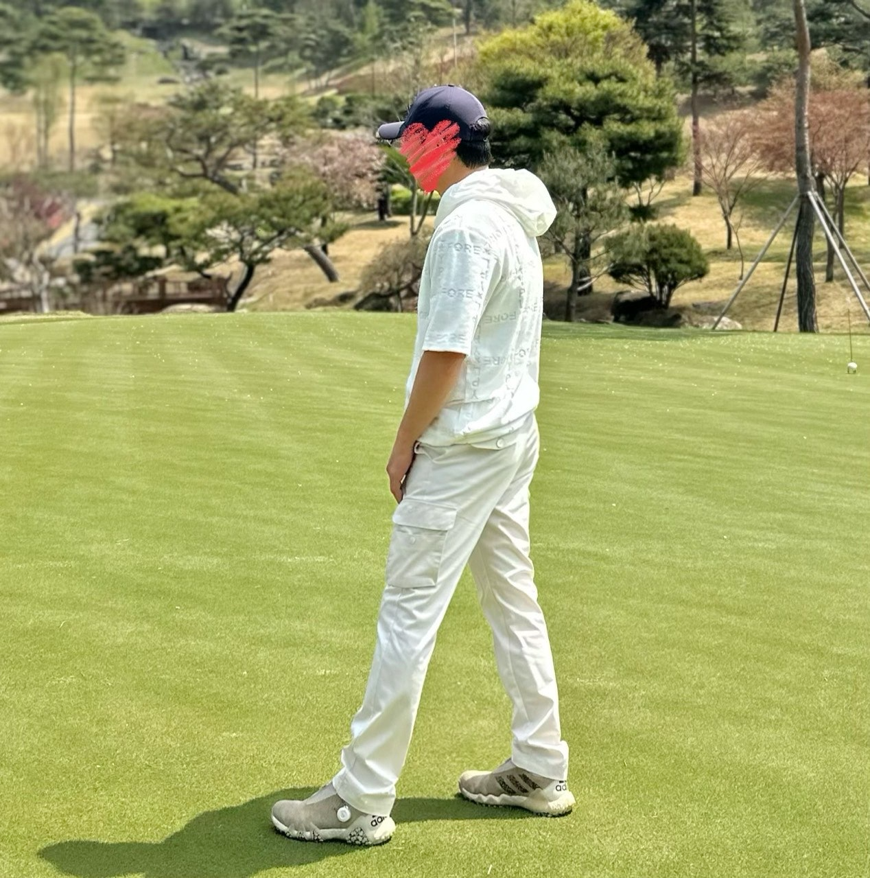 지포어-상의-국내배송 테리 자카드 후디 (MAN)