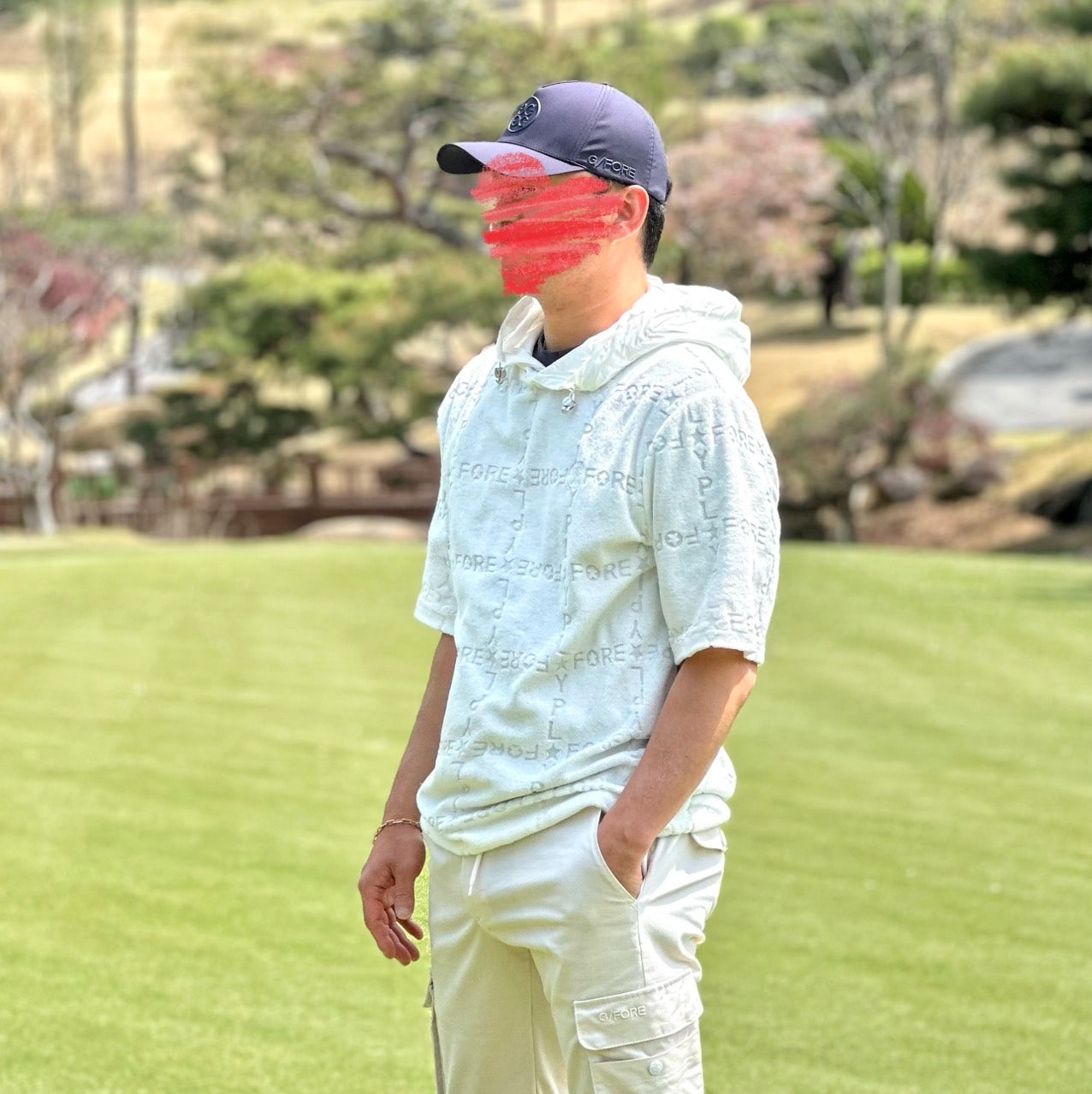 지포어-상의-국내배송 테리 자카드 후디 (MAN)