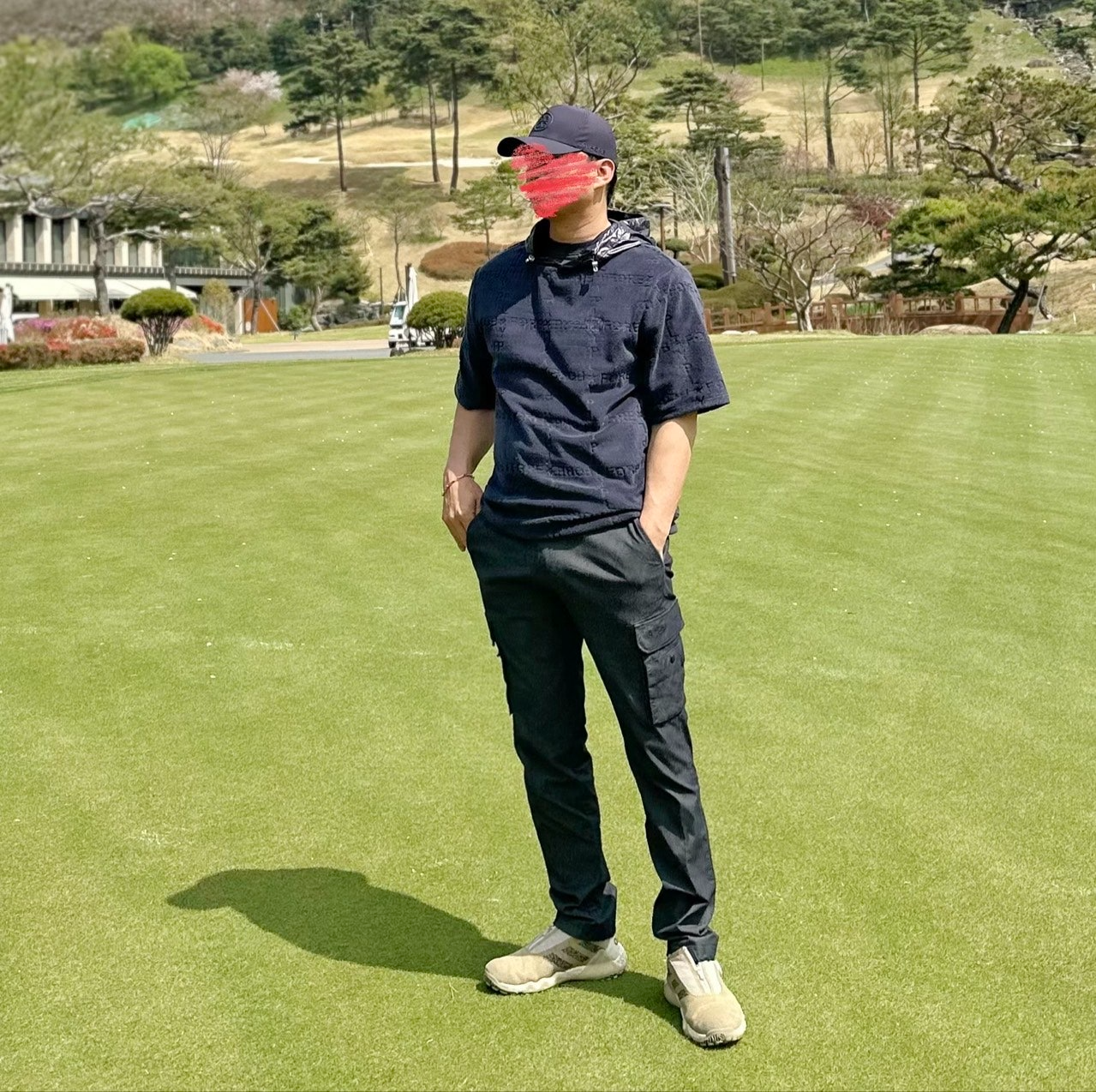 지포어-상의-국내배송 테리 자카드 후디 (MAN)