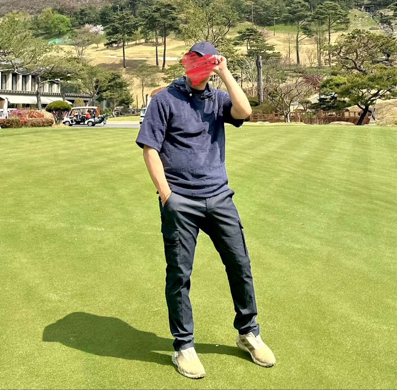 지포어-상의-국내배송 테리 자카드 후디 (MAN)