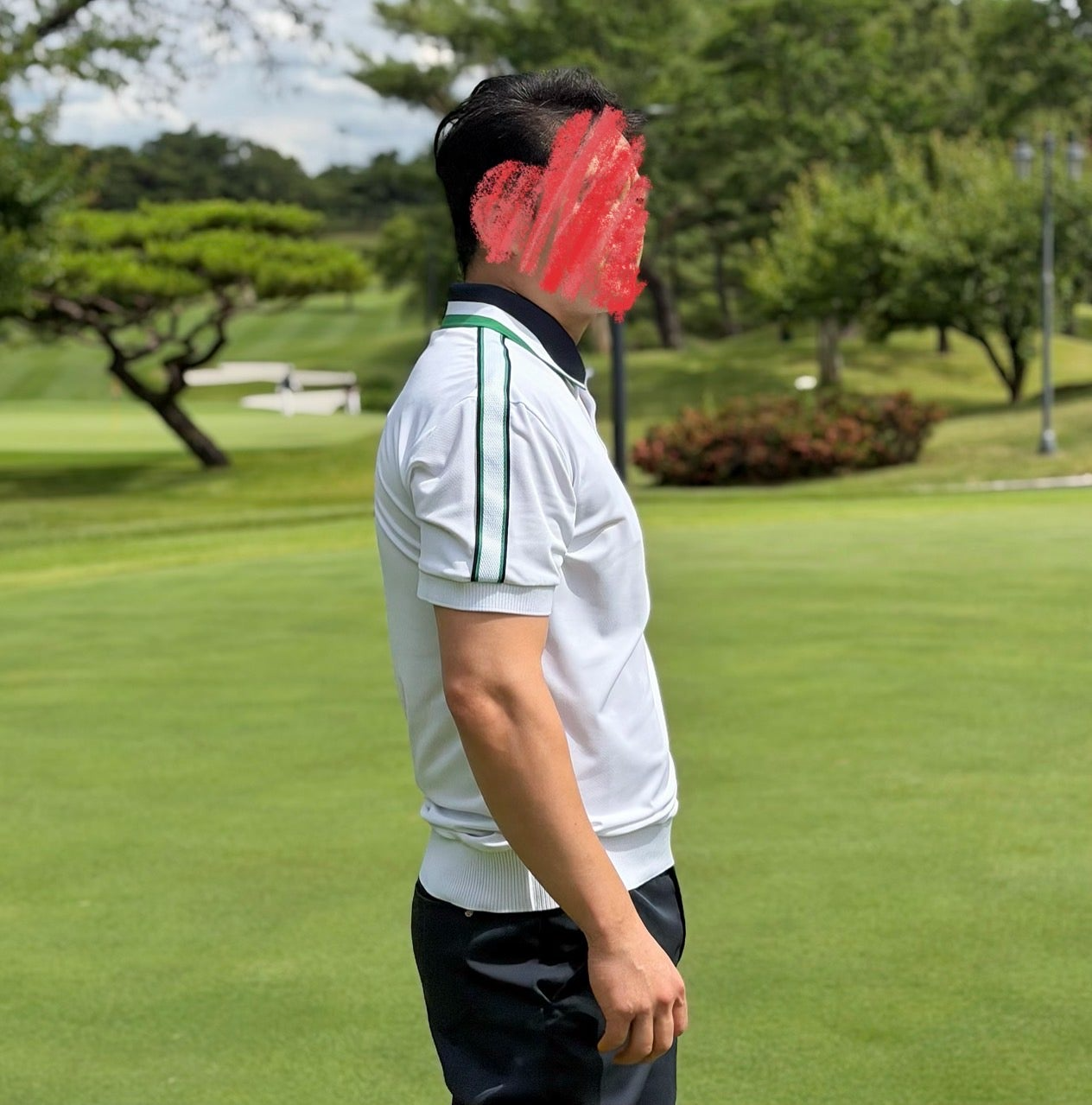 지포어-상의-국내배송 테잎 디테일 폴로 (MAN)