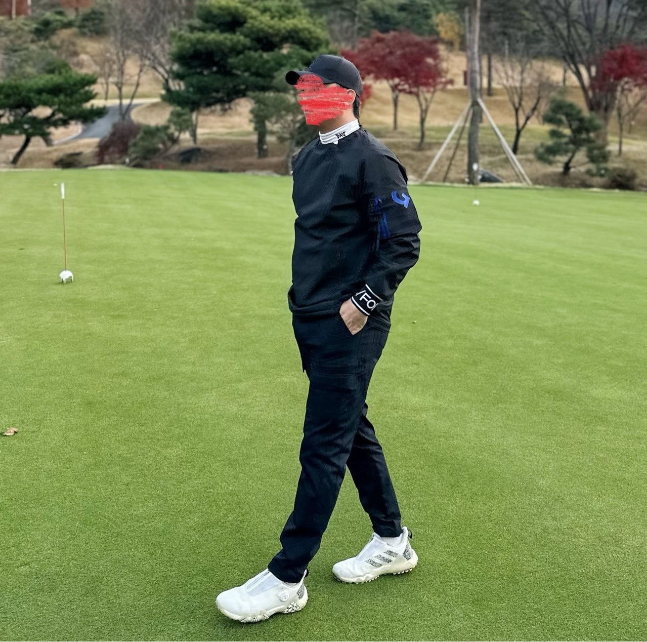 지포어-상의-국내배송 테크 우븐 이중기모 아노락 (MAN)