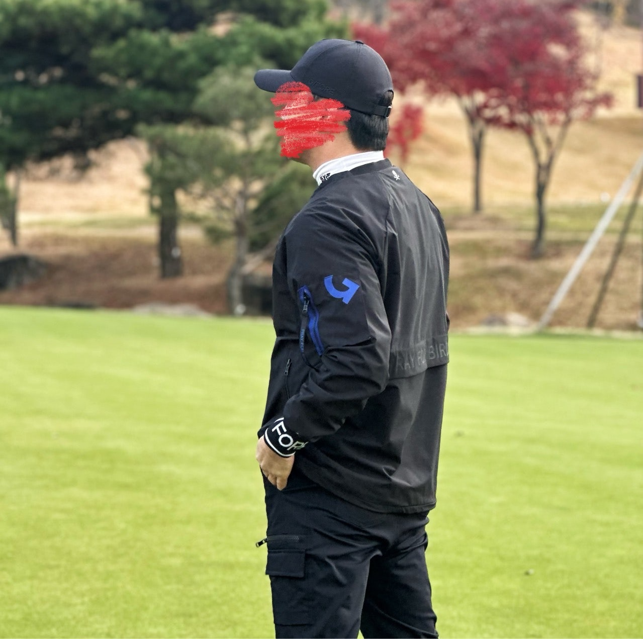 지포어-상의-국내배송 테크 우븐 이중기모 아노락 (MAN)