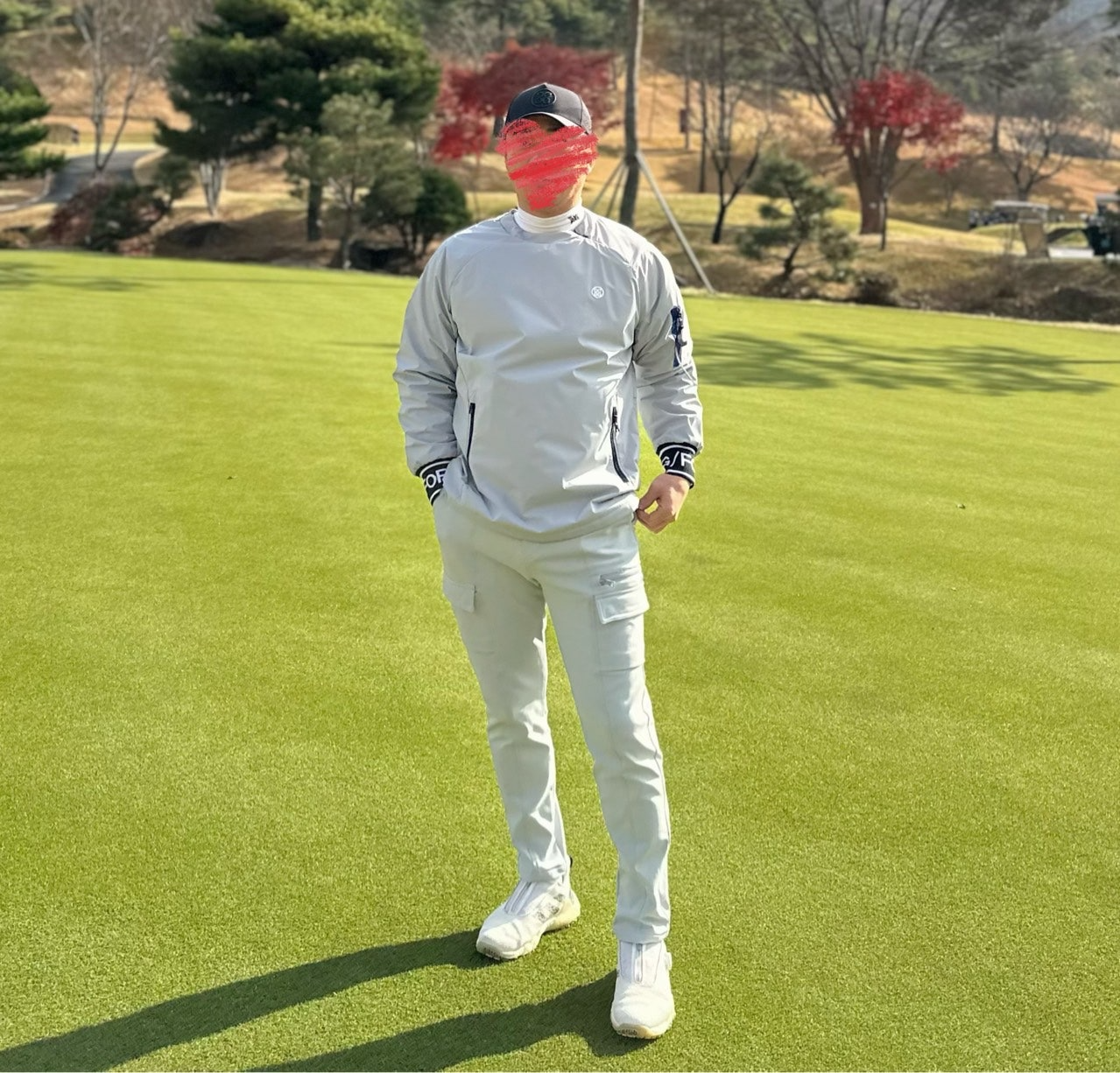 지포어-상의-국내배송 테크 우븐 이중기모 아노락 (MAN)