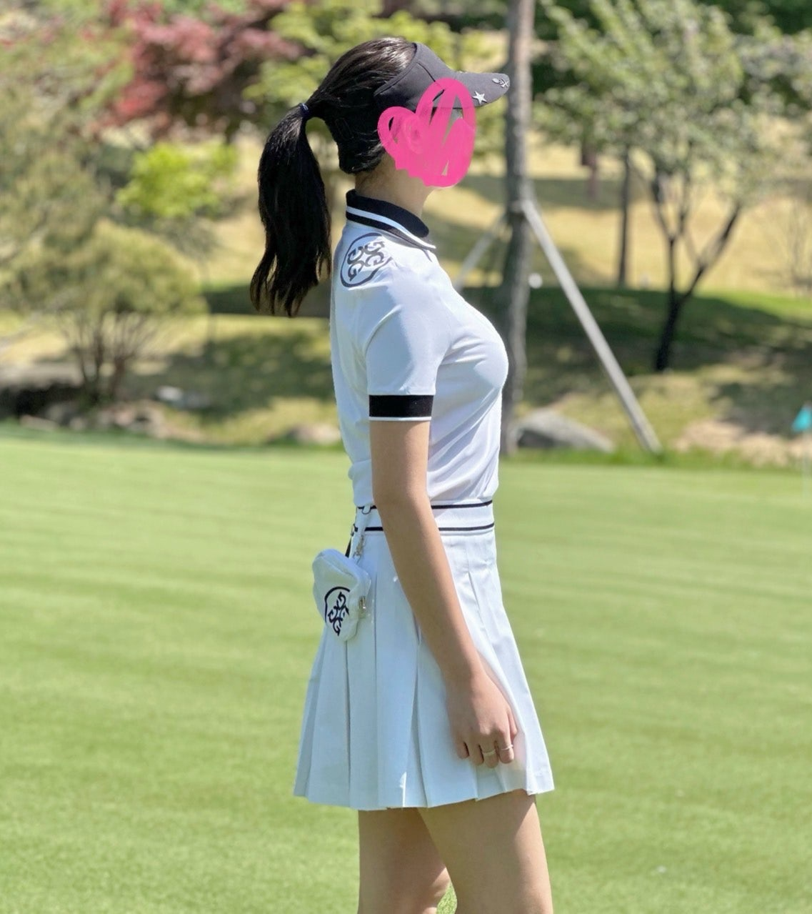 지포어-상의-국내배송 테크 피케 폴로 티셔츠 (WOMEN)