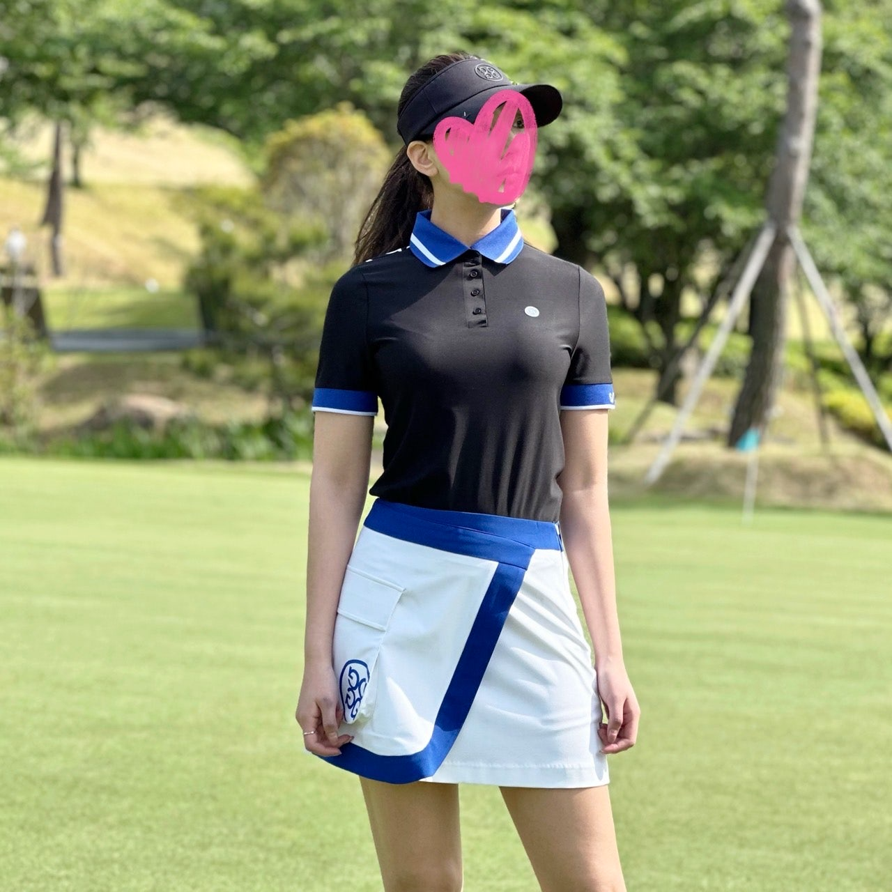 지포어-상의-국내배송 테크 피케 폴로 티셔츠 (WOMEN)