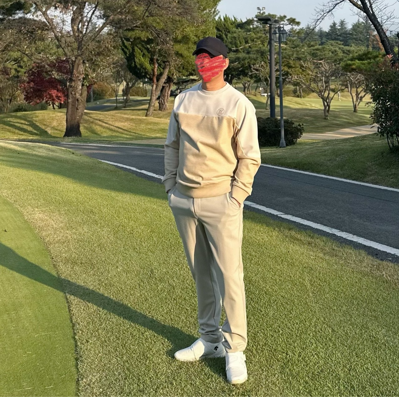 지포어-상의-국내배송 투톤 컬러 크루넥 (MAN)