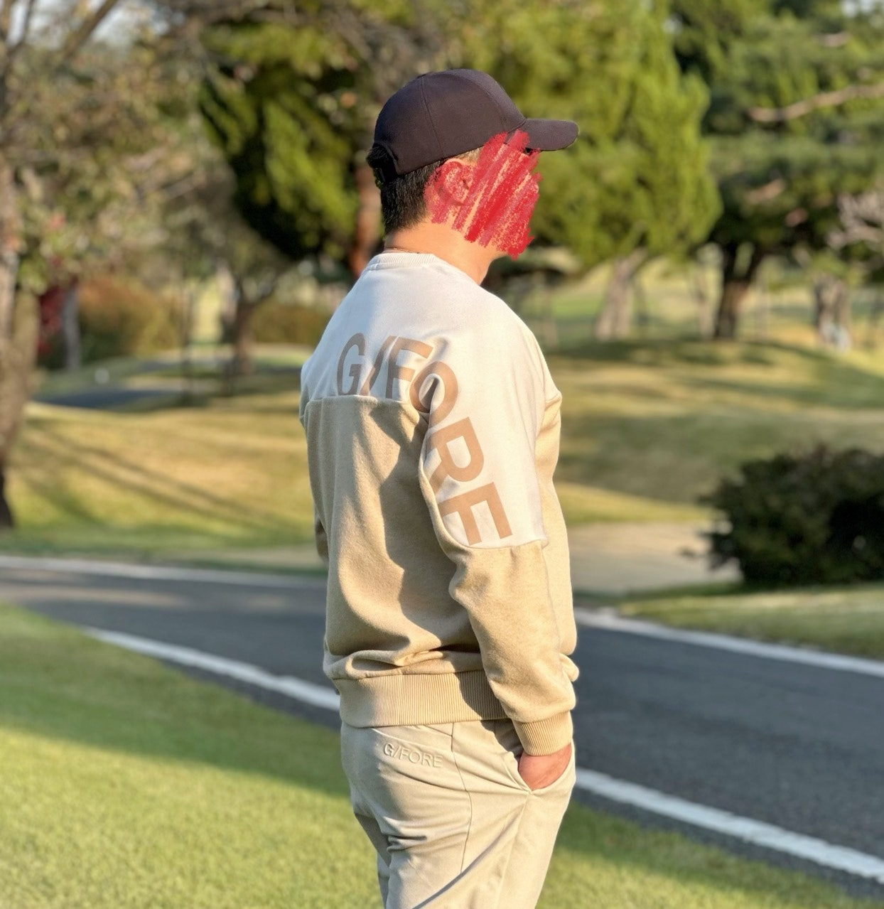 지포어-상의-국내배송 투톤 컬러 크루넥 (MAN)