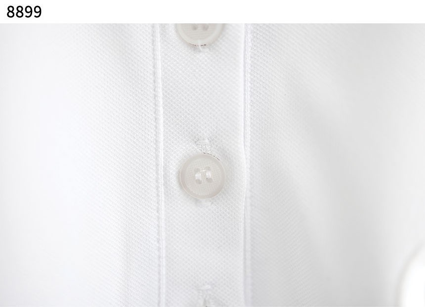 지포어-상의-국내배송 투톤 컬러 테크 폴로 카라 티셔츠