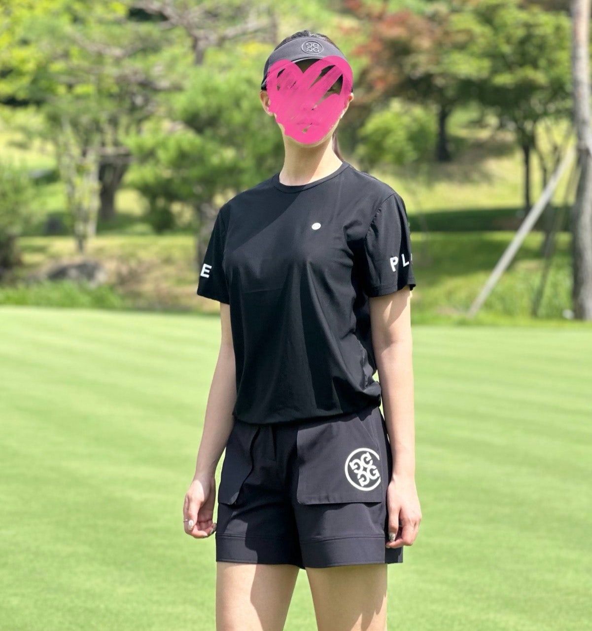 지포어-상의-국내배송 하이브리드 티셔츠 (WOMEN)