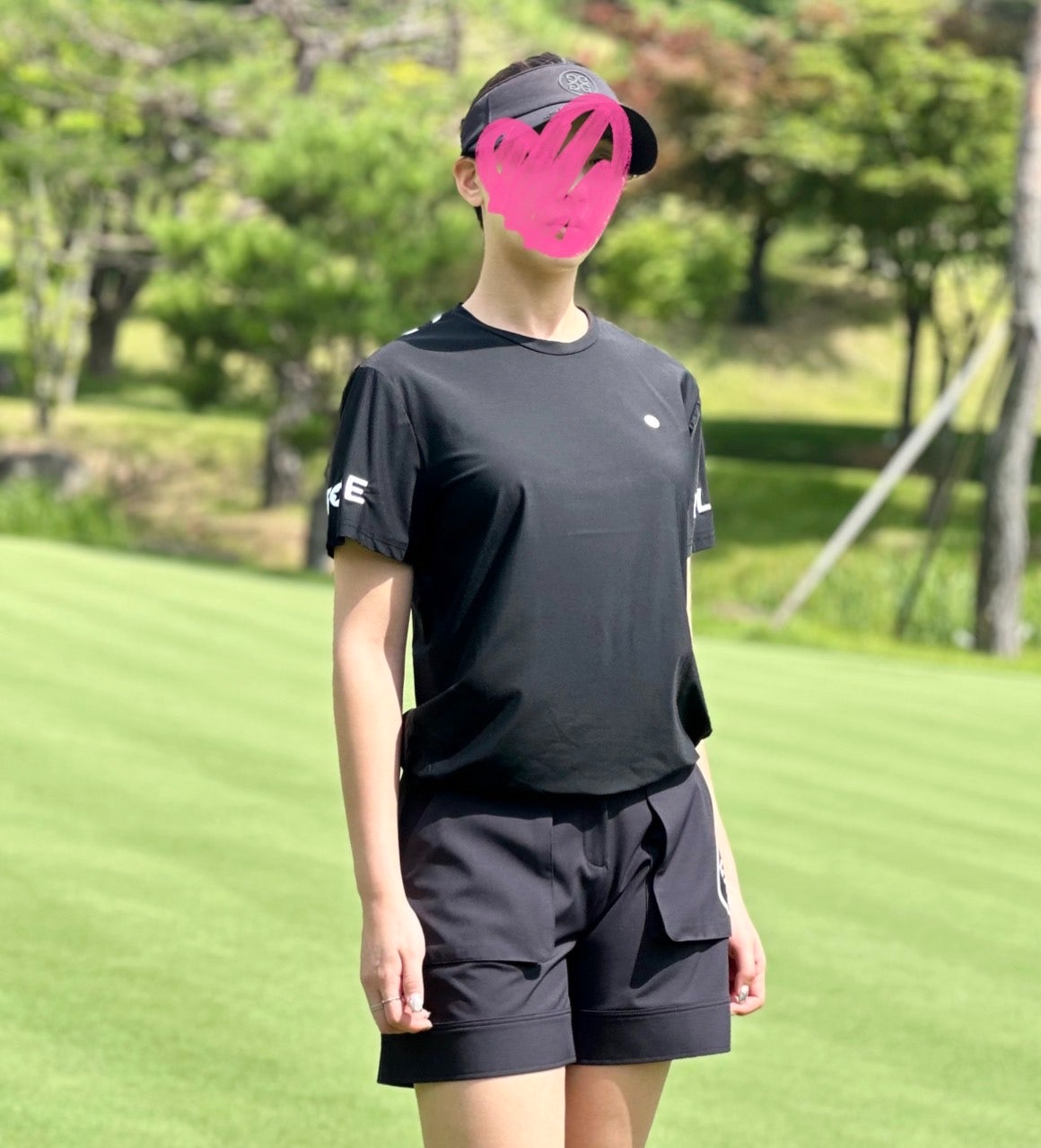 지포어-상의-국내배송 하이브리드 티셔츠 (WOMEN)