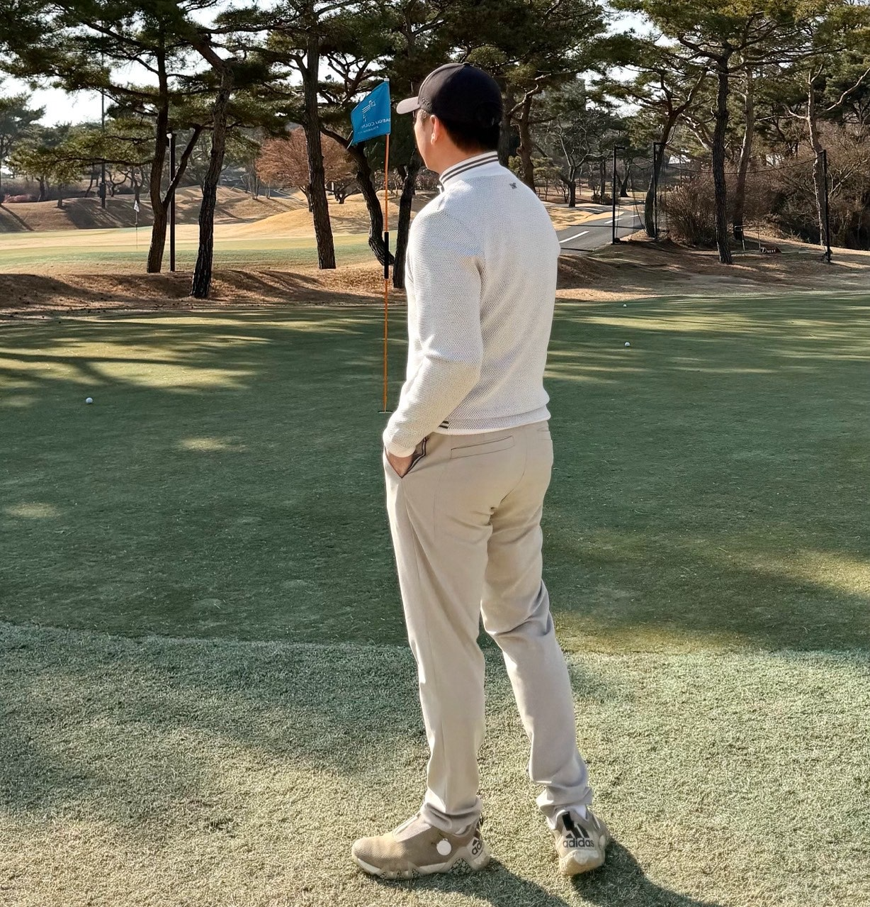 PXG-상의-국내배송 하프 집업 윈드프루프 스웨터 (MEN)