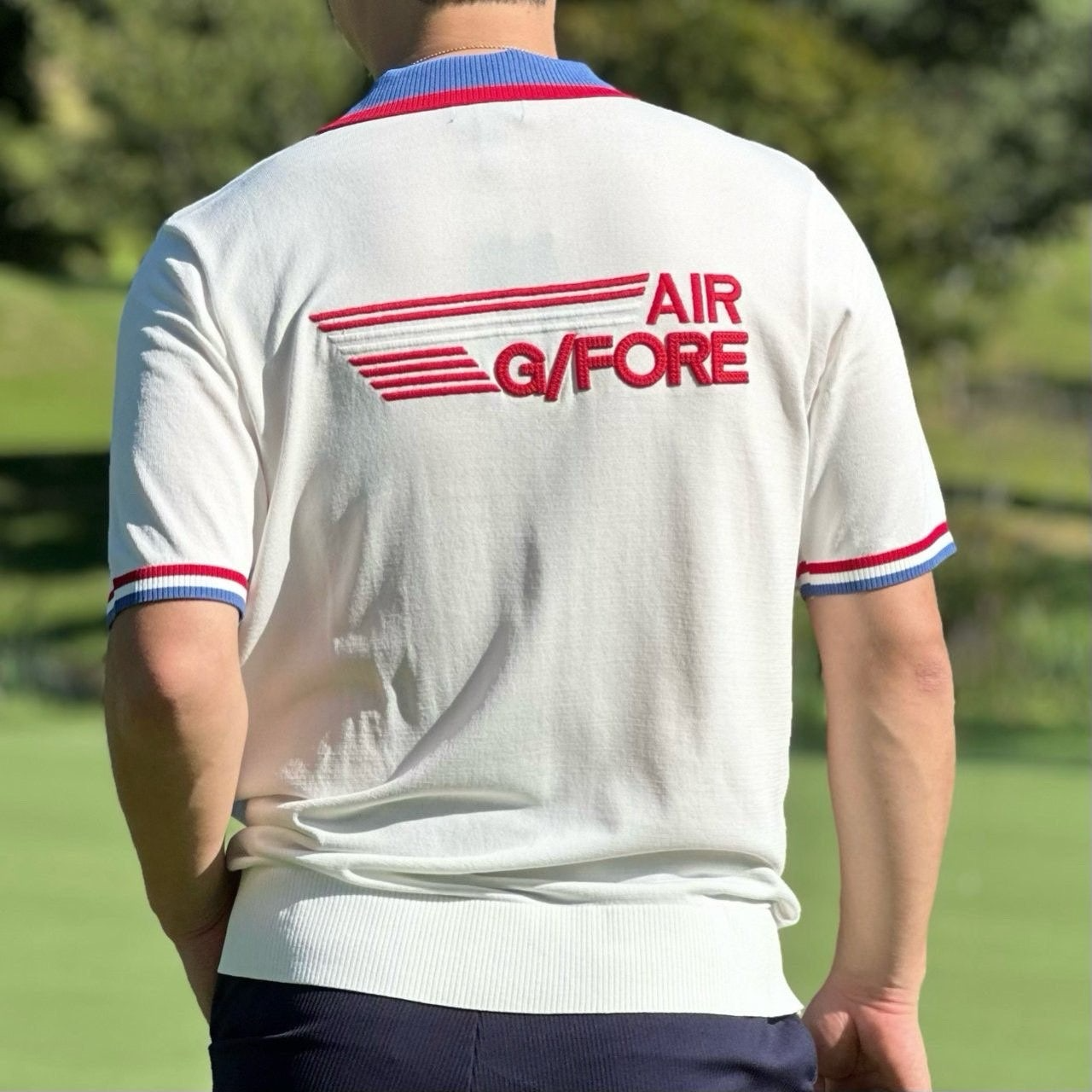 지포어-상의-국내배송 AIR G/FORE 테리 폴로 티셔츠 (MEN)
