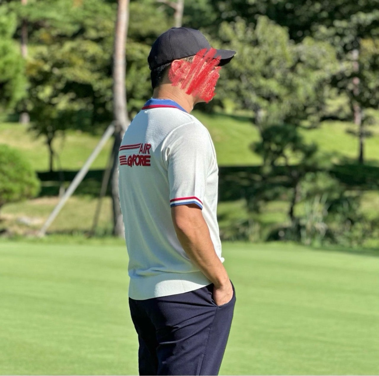 지포어-상의-국내배송 AIR G/FORE 테리 폴로 티셔츠 (MEN)
