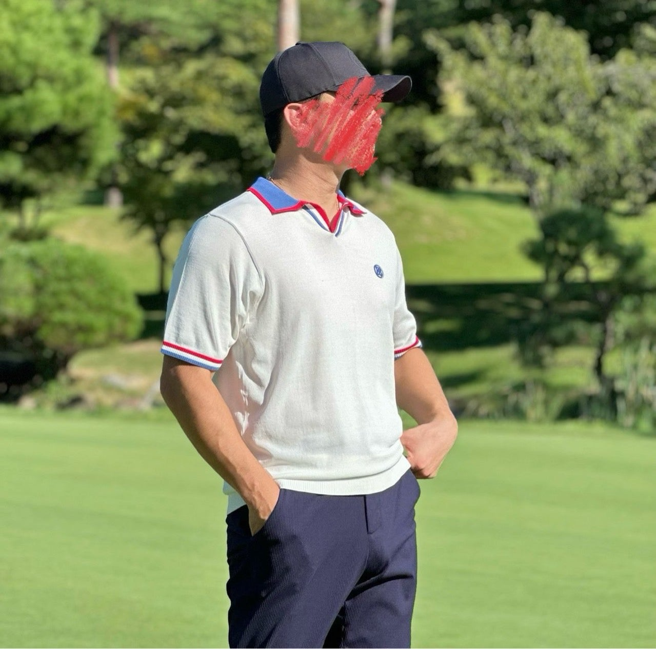 지포어-상의-국내배송 AIR G/FORE 테리 폴로 티셔츠 (MEN)