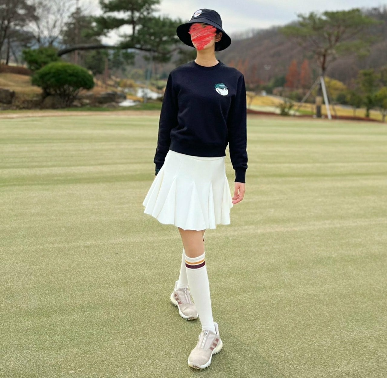 말본-상의-국내배송 Buckets 크루넥 플리스 티셔츠 (MAN)