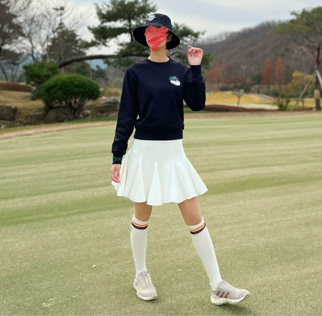 말본-상의-국내배송 Buckets 크루넥 플리스 티셔츠 (MAN)