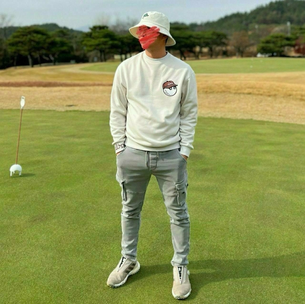 말본-상의-국내배송 Buckets 크루넥 플리스 티셔츠 (MAN)