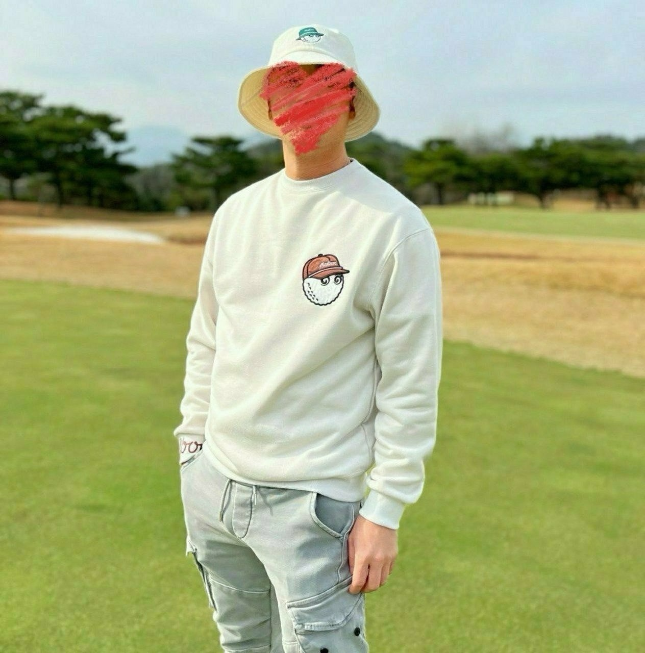 말본-상의-국내배송 Buckets 크루넥 플리스 티셔츠 (MAN)